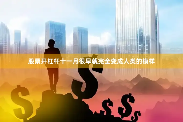 股票开杠杆十一月很早就完全变成人类的模样